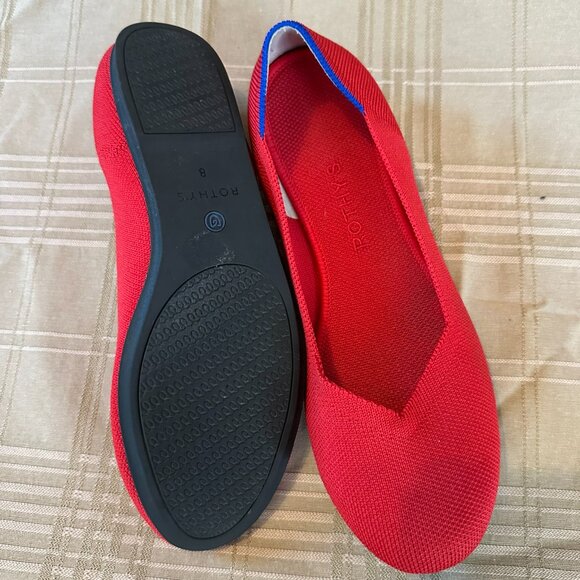 Woman Rothy Pomegranate Pop size 8 The Flat - Picture 2 of 2